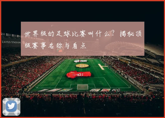 世界级的足球比赛叫什么？揭秘顶级赛事名称与看点